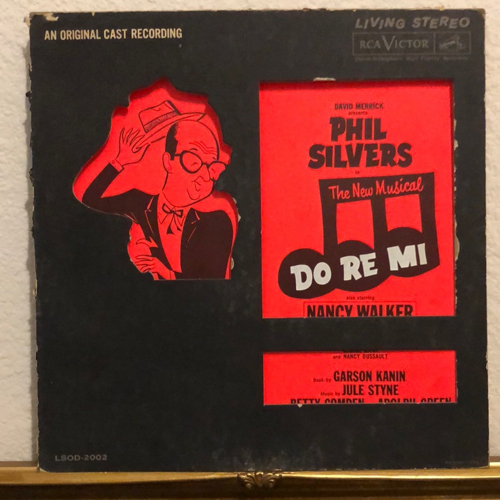 Phil Silvers Musical Do Re Mi Soundtrack Vinyl Lp '61